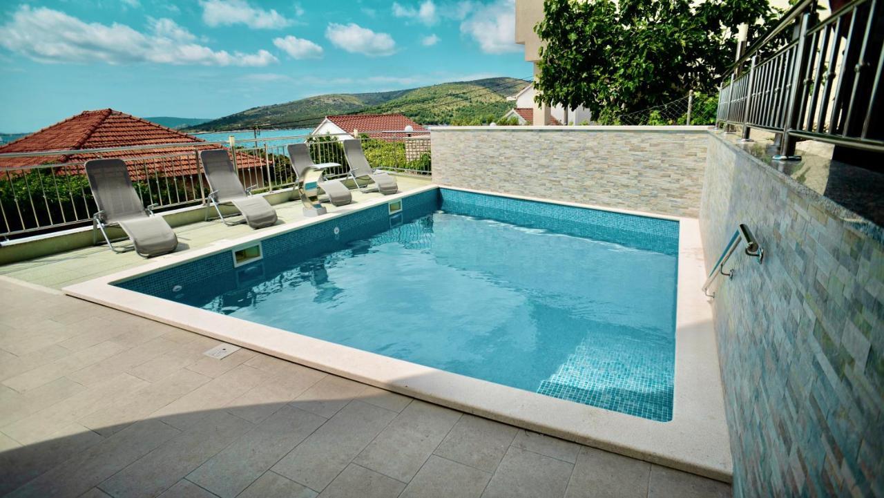 Trogir-Luxury Villa Sapphirus Сегет-Враниця Екстер'єр фото
